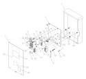 Part Location Diagram of 192557GS Generac STANDOFF, PURSE LOCK